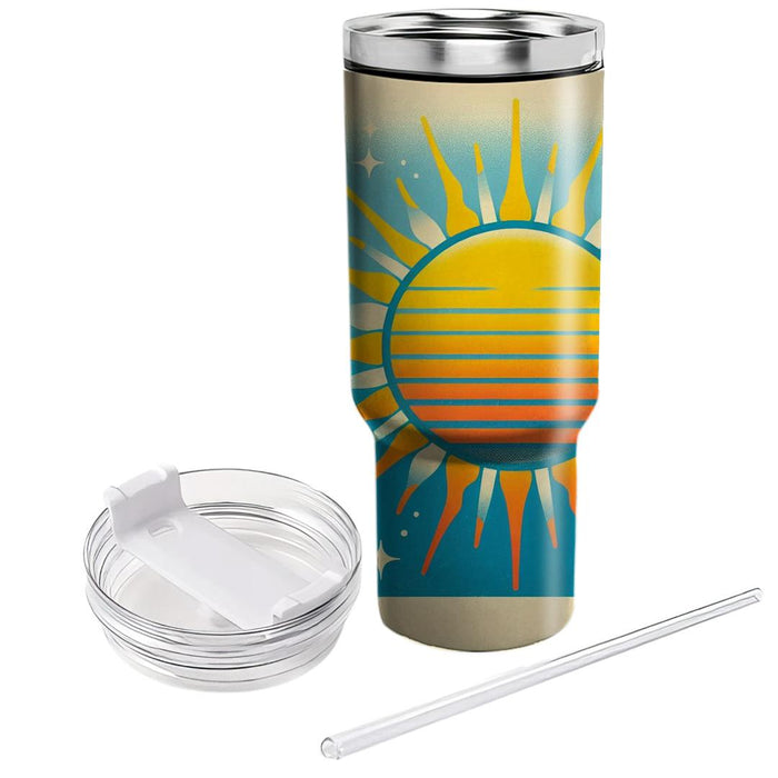 Vintage Sunshine  Travel Tumblers