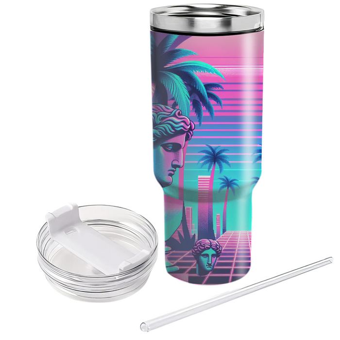 Vaporwave Aesthetic  Personalized Tumblers