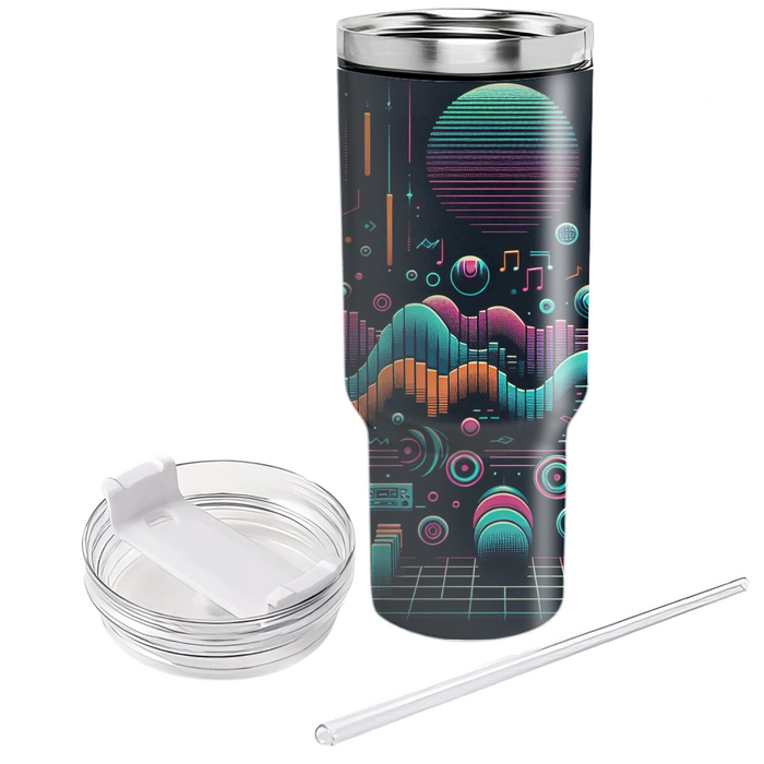 Techno Tune  Tumblers With Lids