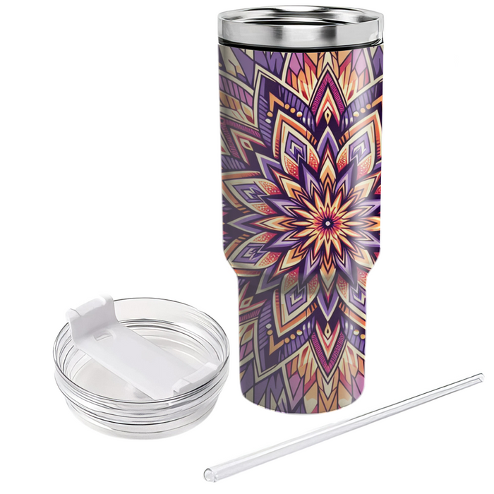 Symmetrical Starburst  Decorative Tumblers