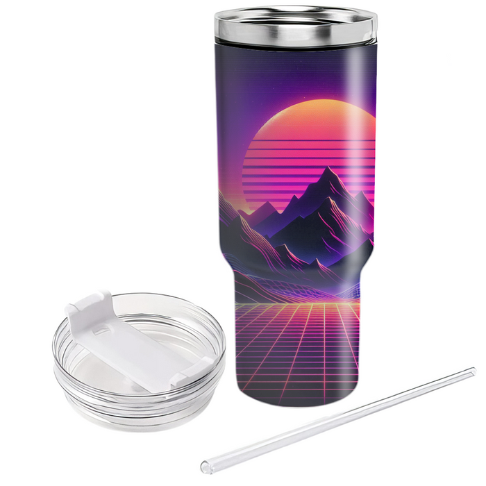 Synthwave Skies  Tumbler Cups