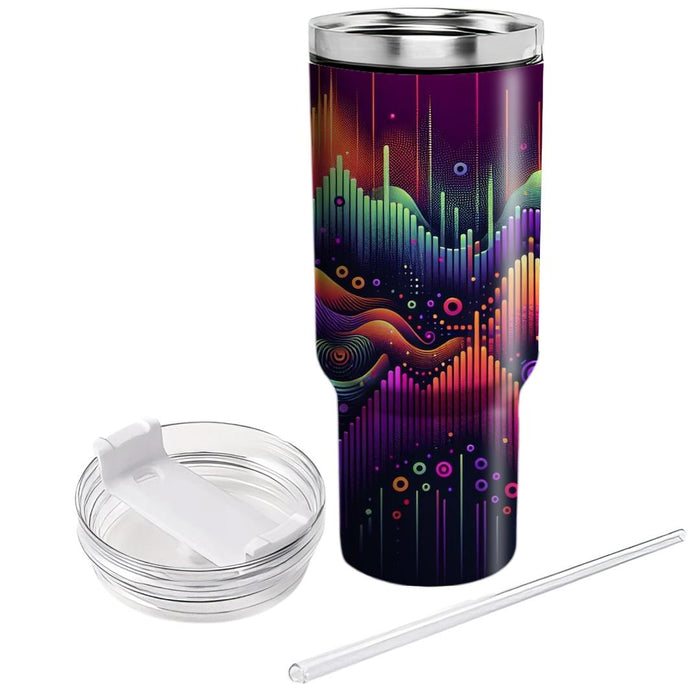 Techno Wave Music  Unique Tumblers