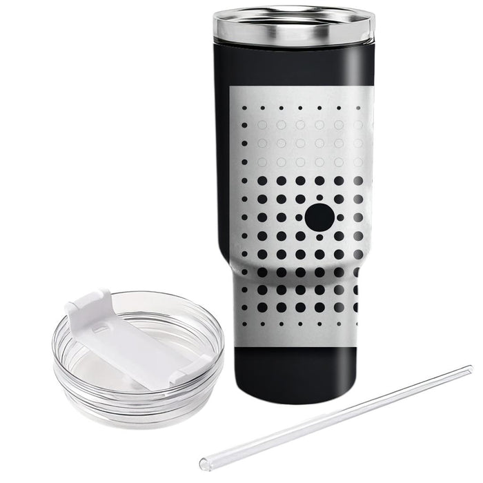 Simple Dot Grid Pattern  Personalized Tumblers