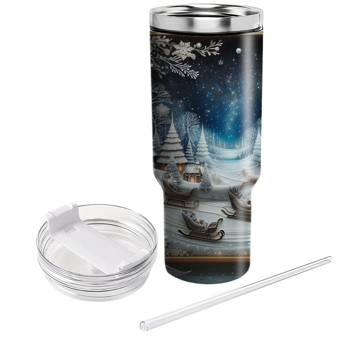 Winter Sleigh Ride Adventure  Tumblers For Gifts