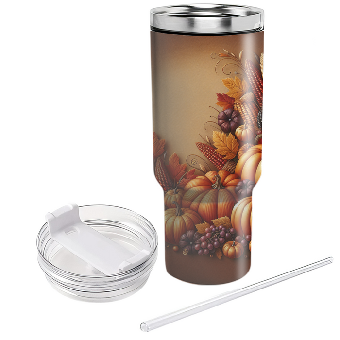 Autumn Festival Delight  Personalized Tumblers