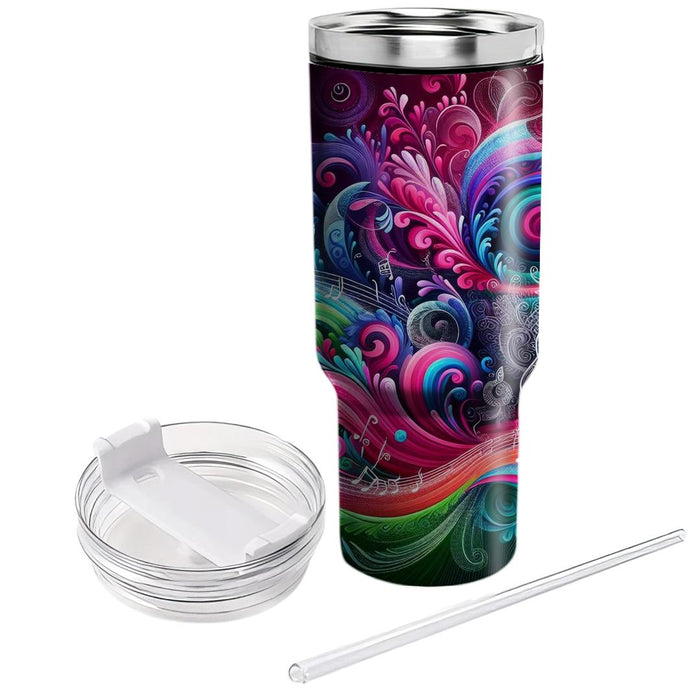 The Sound Of Spring - Festival Of Colors  Tumbler Cups