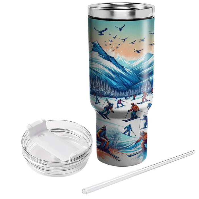 Winter Adventure Spirit  Travel Tumblers