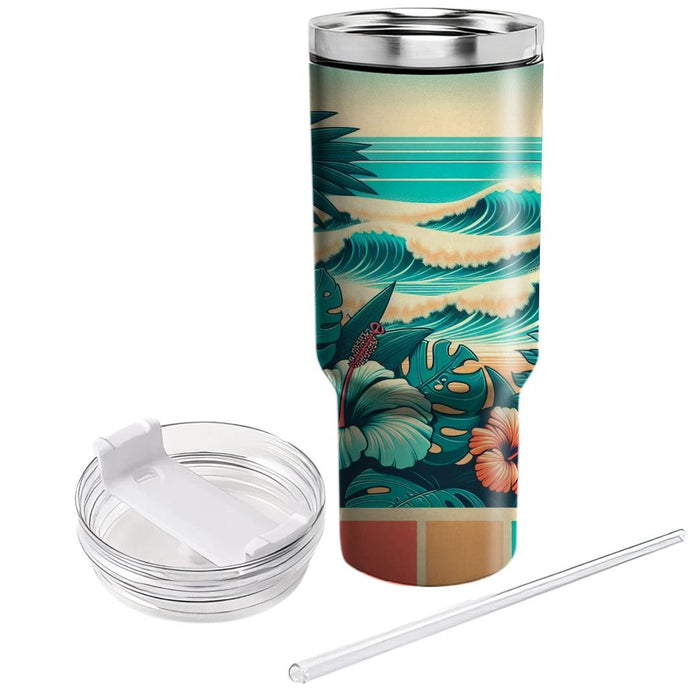 Tropical Paradise Vibe  Decorative Tumblers