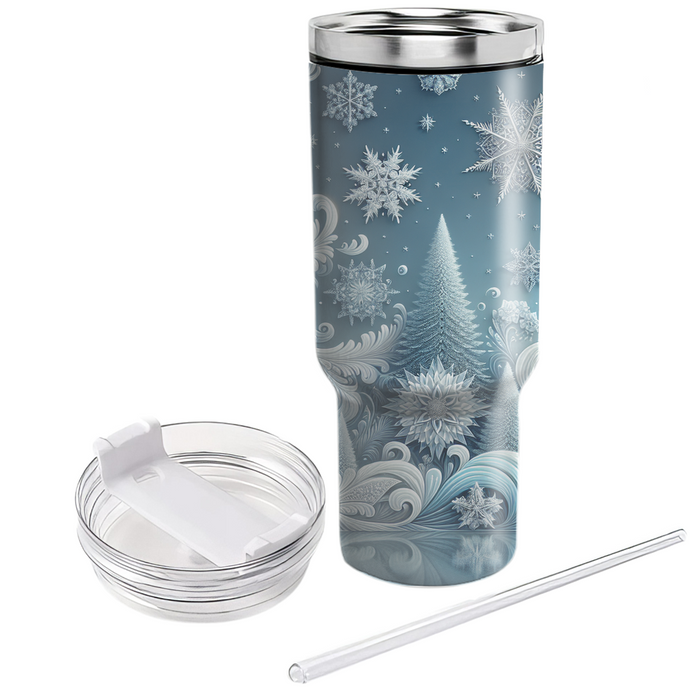 Serene Solstice - Winter Celebration  Tumbler Cups