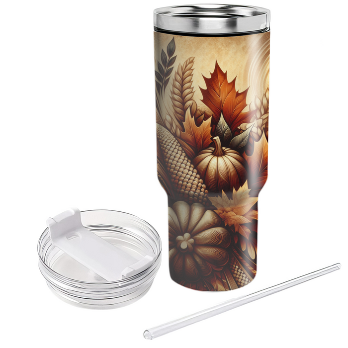 Infinite Reflections - Thanksgiving  Decorative Tumblers