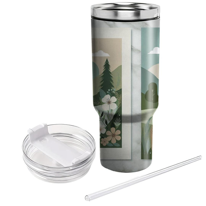 Zen Nature - Earth Day  Tumblers For Gifts