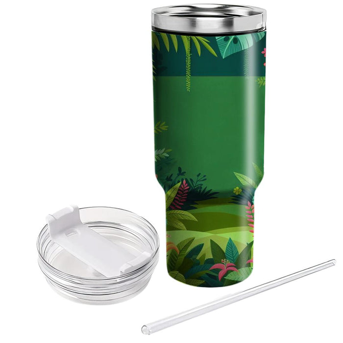 Vivid Jungle  Insulated Tumblers