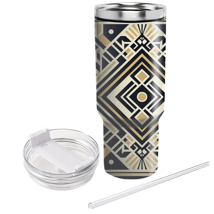 Art Deco Geometric Mix Decorative Tumblers