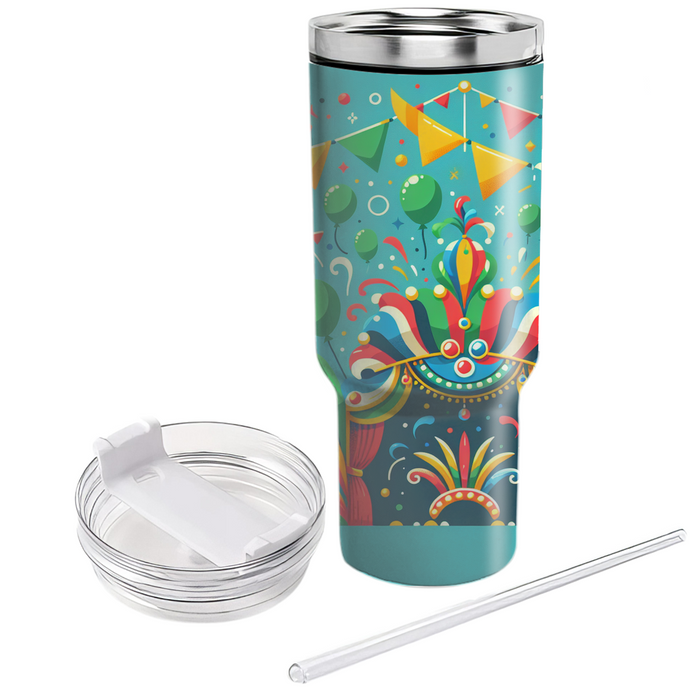 Vibrant Carnival Celebration  Tumblers For Gifts