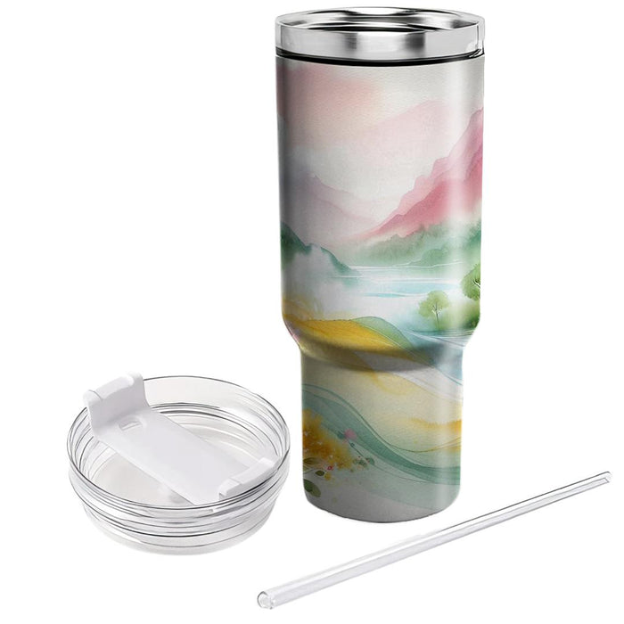 Zen Spring - Holi In Tranquility  Tumblers For Gifts