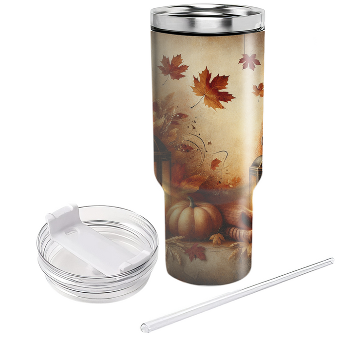 Autumn Nostalgia  Personalized Tumblers