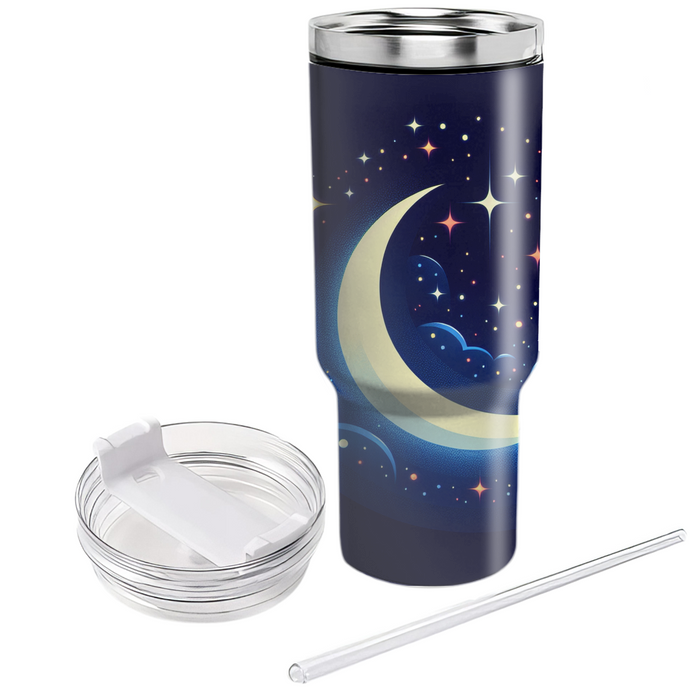 Starlit Night Sky  Tumbler Cups