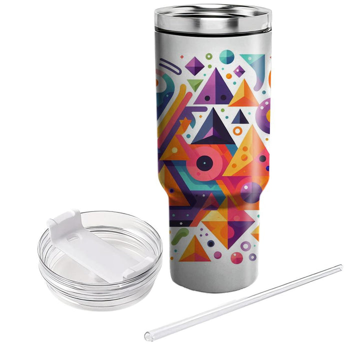 Geometric Playground  Tumbler Cups