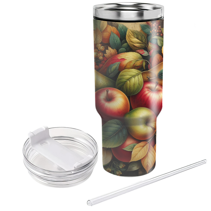 Autumn Orchard Gathering  Travel Tumblers