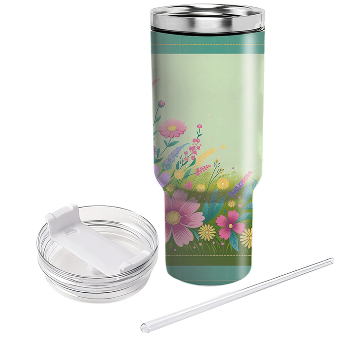 Sunny Meadow Blossoms  Tumblers For Gifts