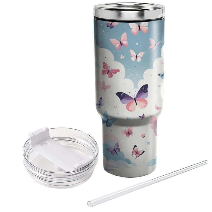 Whimsical Butterfly Dream  Travel Tumblers