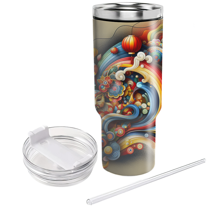 Unity In Diversity - A Global Festival  Decorative Tumblers