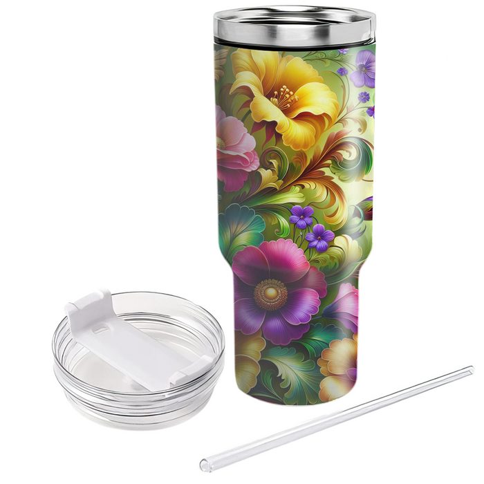 Spring Garden Serenade  Tumbler Cups