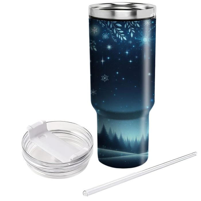 Winter Sparkling Nights  Custom Tumblers