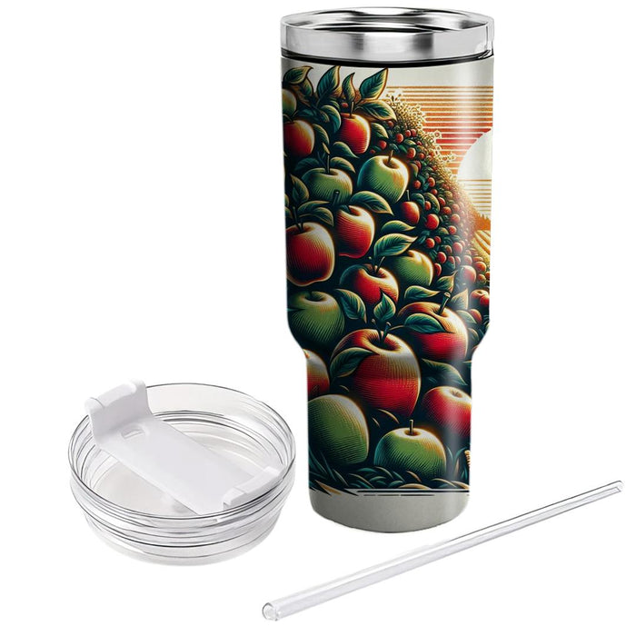 Autumn Apple Orchard  Decorative Tumblers