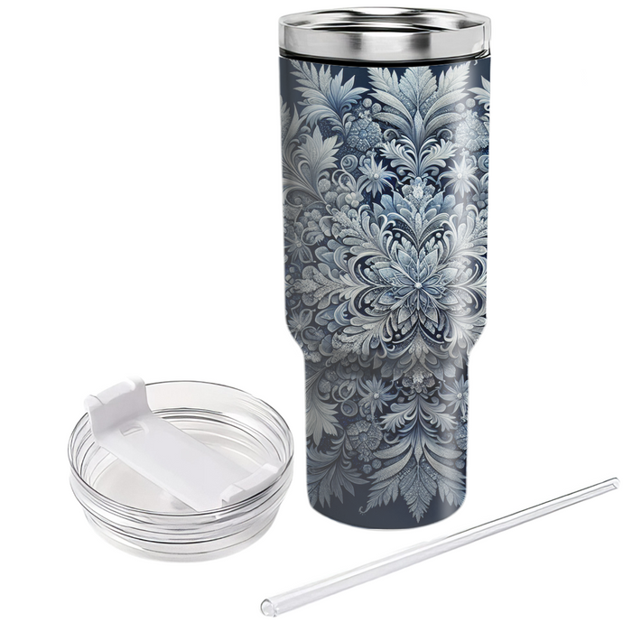 Winter Crystal Frost  Custom Tumblers