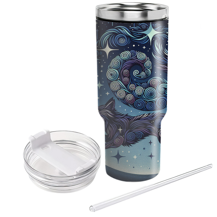 Celestial Fox Dream Travel Tumblers