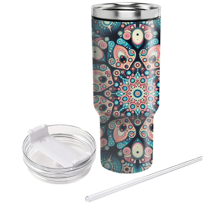 Kaleidoscope Dream Travel Tumblers