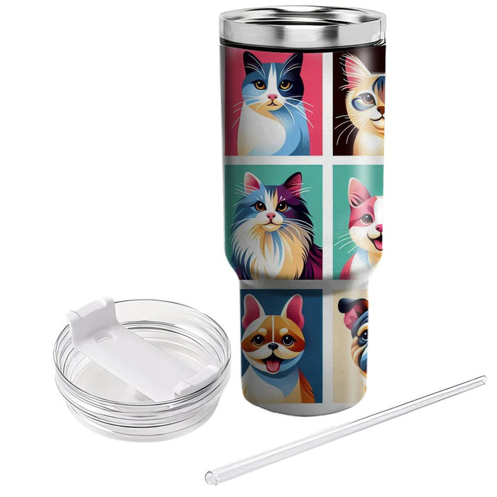 Artistic Pet Portraits  Personalized Tumblers