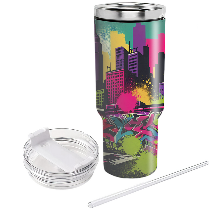 Urban Graffiti  Tumbler Cups