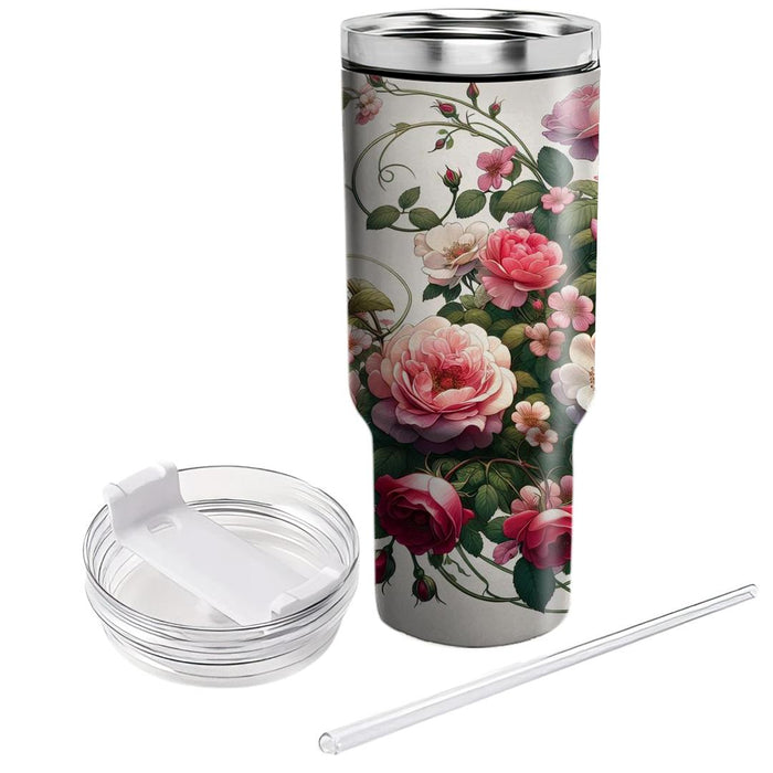 Wild Rose Reverie  Tumbler Cups