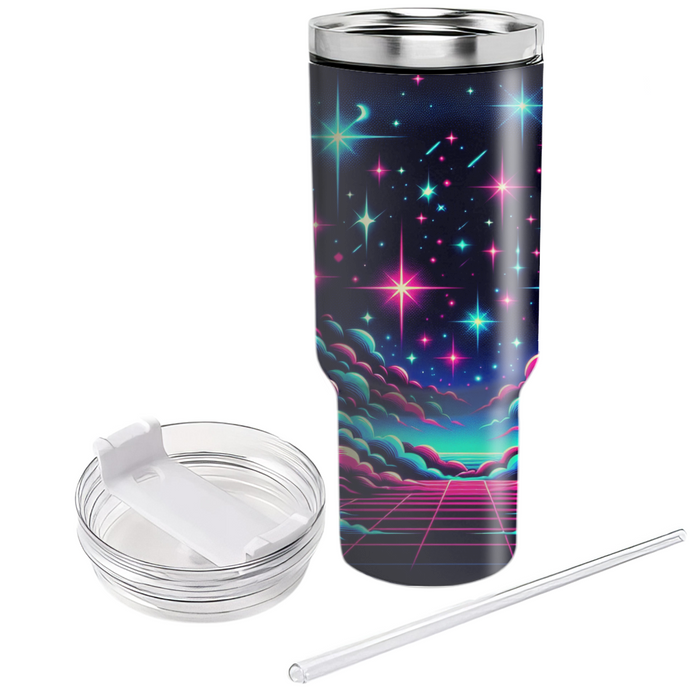 Neon Night Skies  Tumblers For Gifts