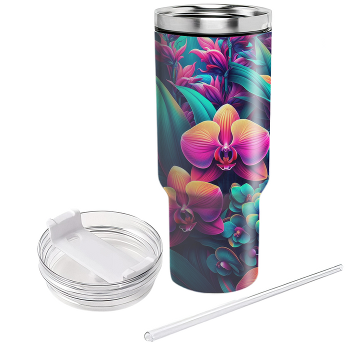 Exotic Orchids  Custom Tumblers