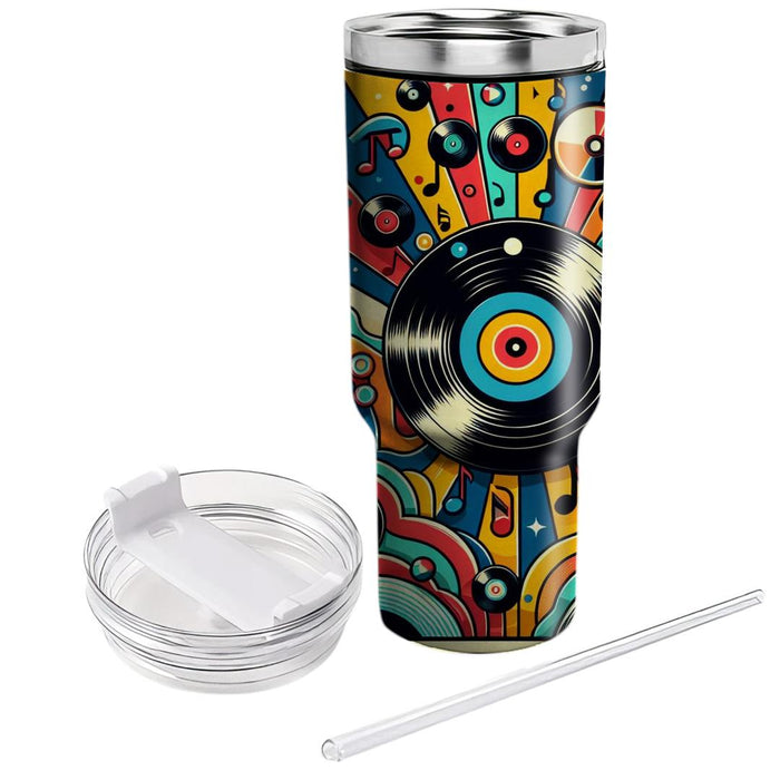 Vinyl Dreams  Unique Tumblers