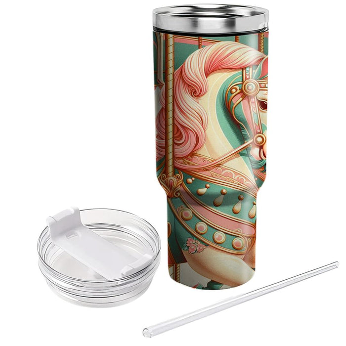 Vintage Carnival Carousel  Custom Tumblers