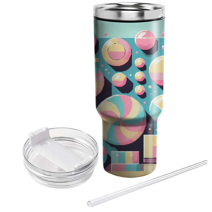 Candy Arcade  Tumblers With Lids