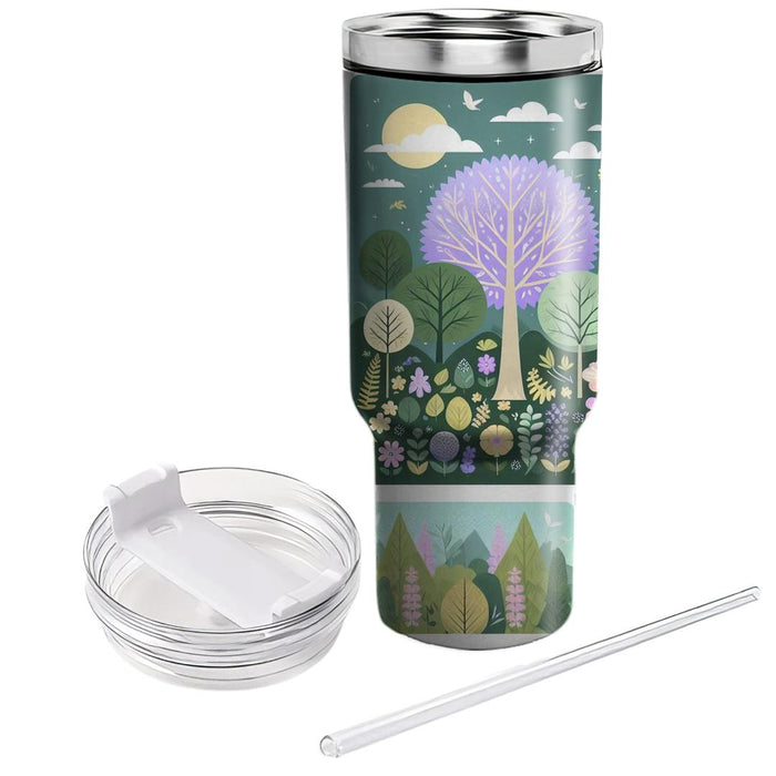 Whimsical Nature Walk  Custom Tumblers