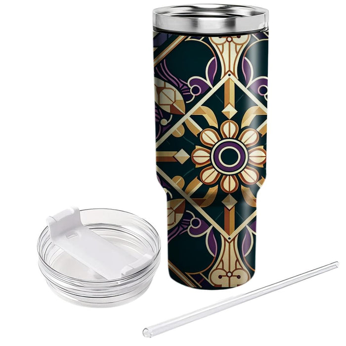 Vintage Paisley Pattern  Travel Tumblers