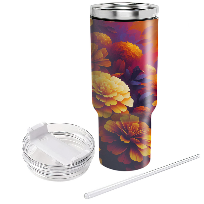 Marigold Sunset  Custom Tumblers