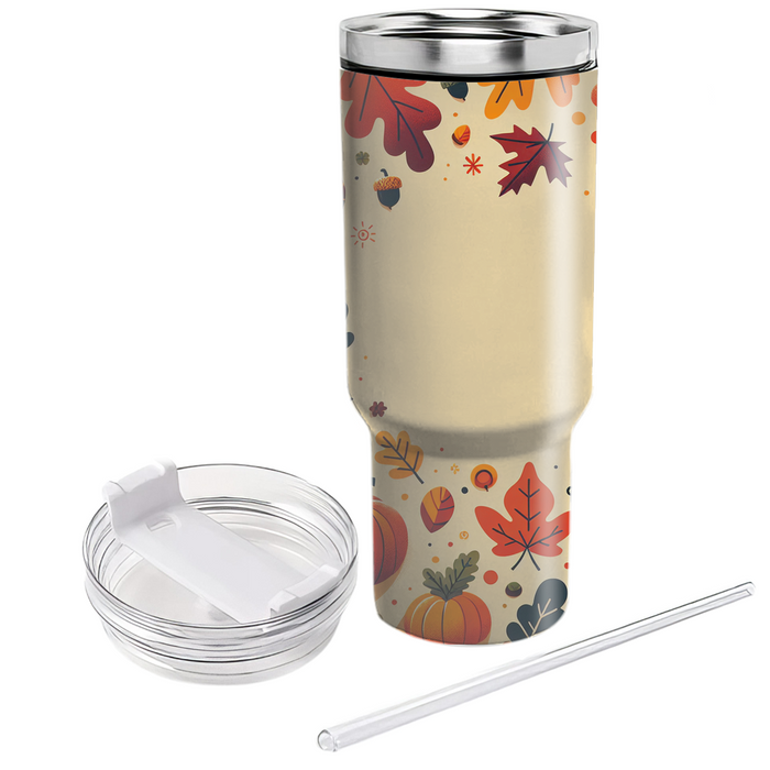 Autumn Harvest Fiesta Custom Tumblers