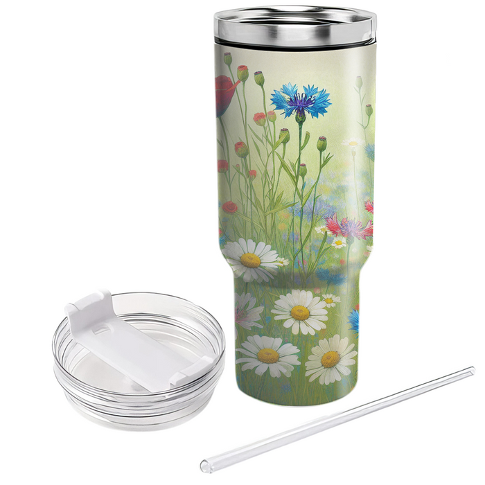 Wildflower Meadow Harmony  Insulated Tumblers