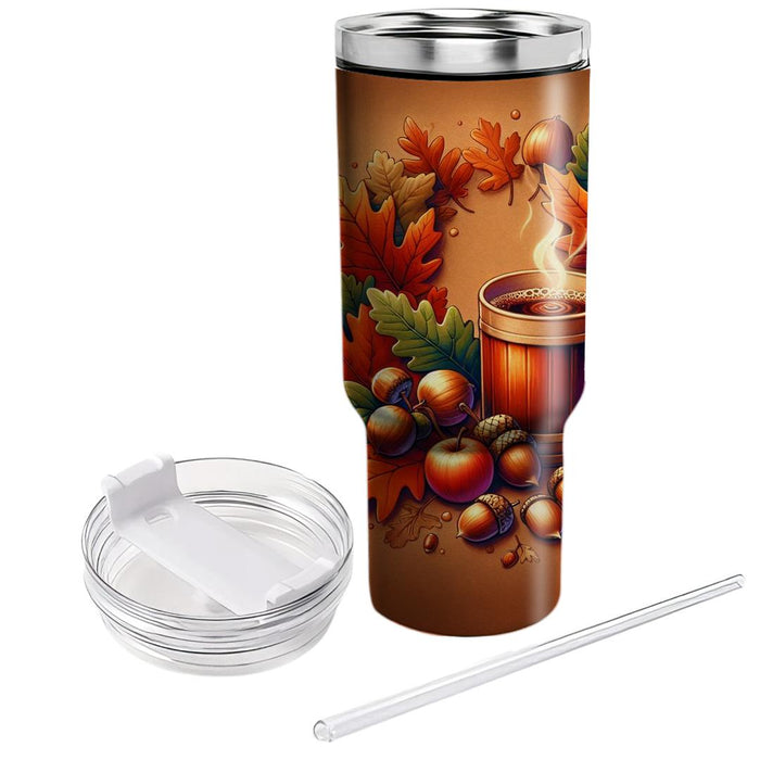 Autumn Leaves And Cider  Insulated Tumblers