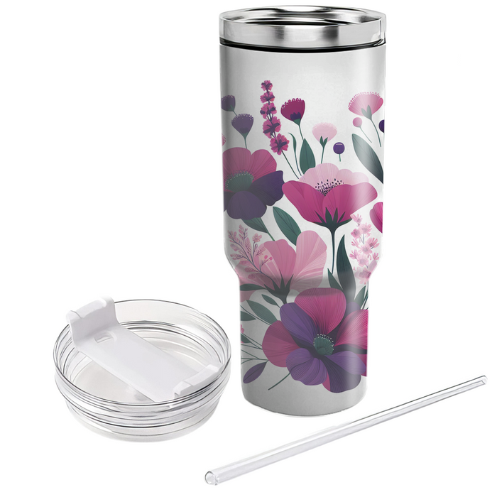 Floral Fusion - An International Women’s Day  Personalized Tumblers