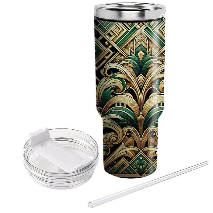 Art Deco Diamond Mosaic  Custom Tumblers