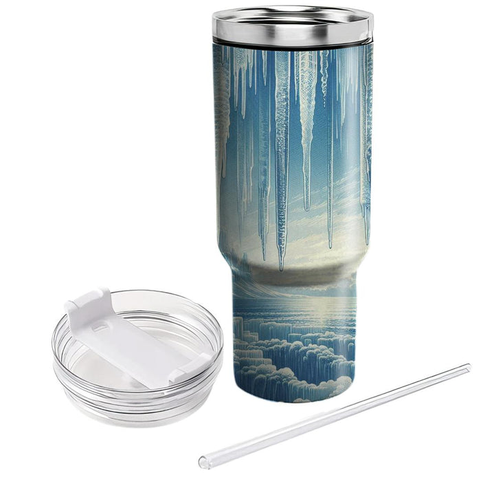 Winter Icicle Dream  Insulated Tumblers