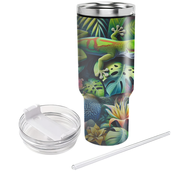 Bold Gecko Adventure  Tumblers With Lids